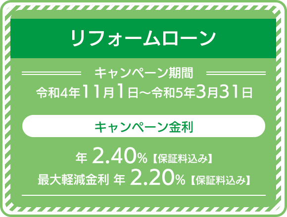 リフォームローン